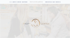 Desktop Screenshot of front-centermarketing.com